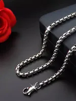 Simple Style Classic Style Chain 304 Stainless Steel Arylic Unisex Pendant Necklace main image 1