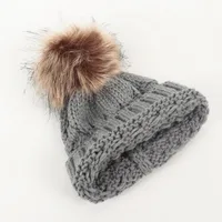 Children Unisex Basic Simple Style Solid Color Wool Cap main image 4