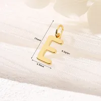 1 Piece Copper Letter Pendant sku image 5