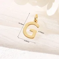 1 Piece Copper Letter Pendant sku image 7