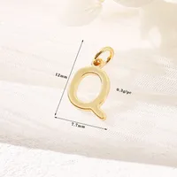 1 Piece Copper Letter Pendant sku image 17