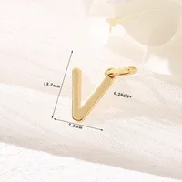 1 Piece Copper Letter Pendant sku image 22