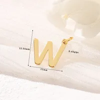 1 Piece Copper Letter Pendant sku image 23