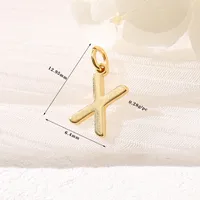 1 Piece Copper Letter Pendant sku image 24