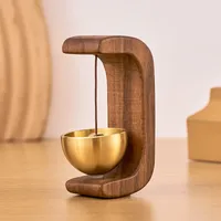 Dopamine Wind Bell Door-attracting Magnetic Wooden Doorbell Shop Door-in-door Reminder Bell New Chinese Decoration main image 2