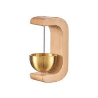 Dopamine Wind Bell Door-attracting Magnetic Wooden Doorbell Shop Door-in-door Reminder Bell New Chinese Decoration main image 5