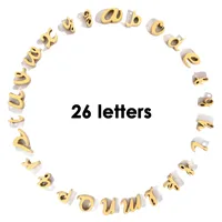 7mm  304 Stainless Steel Letter Pendant main image 1