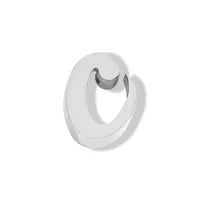 7mm  304 Stainless Steel Letter Pendant sku image 3
