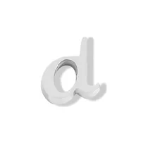 7mm  304 Stainless Steel Letter Pendant sku image 4