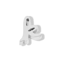 7mm  304 Stainless Steel Letter Pendant sku image 11