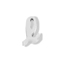 7mm  304 Stainless Steel Letter Pendant sku image 12