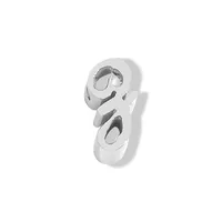 7mm  304 Stainless Steel Letter Pendant sku image 26