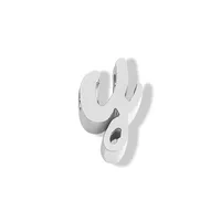 7mm  304 Stainless Steel Letter Pendant sku image 25