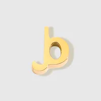 7mm  304 Stainless Steel Letter Pendant sku image 28