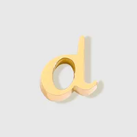 7mm  304 Stainless Steel Letter Pendant sku image 30