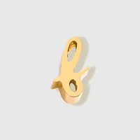 7mm  304 Stainless Steel Letter Pendant sku image 32