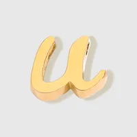 7mm  304 Stainless Steel Letter Pendant sku image 47