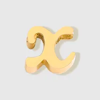 7mm  304 Stainless Steel Letter Pendant sku image 50