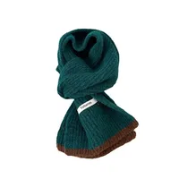 Girl'S Sweet Color Block Patchwork Scarf main image 3