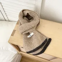 Girl'S Sweet Color Block Patchwork Scarf sku image 4