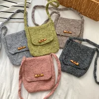 Women's Small Polyester Color Block Vintage Style Classic Style Square Buckle Envelope Bag main image 2