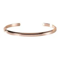 Simple Style Geometric Titanium Steel Bangle In Bulk main image 4