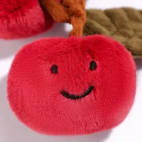 Cute Cherry Plush Bag Pendant Keychain main image 3