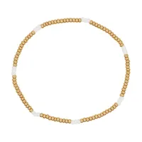 Artificial Crystal Copper Beaded Handmade Geometric Bracelets sku image 1
