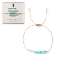 Bohemian Geometric Semi-precious Stone Copper Wholesale Bracelets sku image 4
