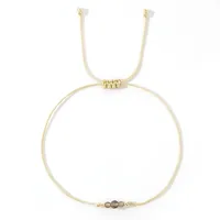 Bohemian Geometric Semi-precious Stone Copper Wholesale Bracelets sku image 4