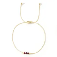 Bohemian Geometric Semi-precious Stone Copper Wholesale Bracelets sku image 5
