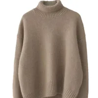 Women's Sweater Long Sleeve Sweaters & Cardigans Casual Simple Style Solid Color main image 5