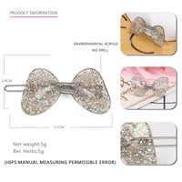 Women's Elegant Streetwear Bow Knot Arylic Hair Clip sku image 2