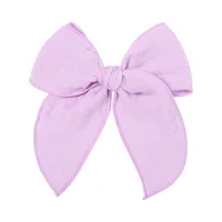 Fashion Solid Color Bow Knot Polyester Hair Clip sku image 2