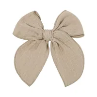 Fashion Solid Color Bow Knot Polyester Hair Clip sku image 5