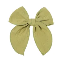 Fashion Solid Color Bow Knot Polyester Hair Clip sku image 6