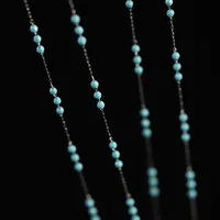 Wholesale Jewelry Ethnic Style Artistic Butterfly 304 Stainless Steel Glass Necklace main image 2