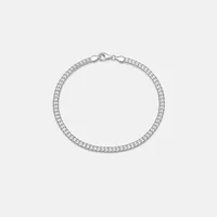 925 Sterling Silver Bracelets Elegant Simple Style Classic Style sku image 1