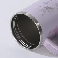 Pastoral Flower 201 Stainless Steel 304 Stainless Steel Water Bottles 1 Piece main image 3