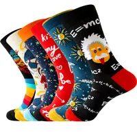 Unisex Modern Style Classic Style Sun Star Cotton Crew Socks 20 Pairs Per Pack main image 5