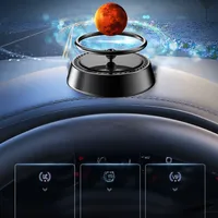 Solar Rotating Car Aromatherapy Aluminum Alloy Interstellar Suspension Car Perfume Interior Ornaments Lasting Fragrance main image 3