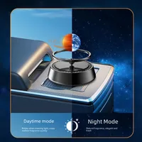 Solar Rotating Car Aromatherapy Aluminum Alloy Interstellar Suspension Car Perfume Interior Ornaments Lasting Fragrance main image 4