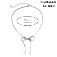 Modern Style Simple Style Bow Knot Copper Handmade Plating 18k Gold Plated Jewelry Set sku image 30