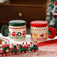 Christmas Casual Christmas Tree Santa Claus Gingerbread Ceramics Mug 1 Piece main image 1