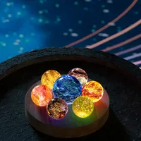 Romantic Starry Sky Glass Artificial Decorations main image 1