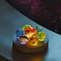 Romantic Starry Sky Glass Artificial Decorations main image 2