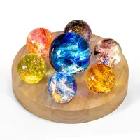 Romantic Starry Sky Glass Artificial Decorations main image 4