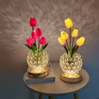 Modern Style Simple Style Solid Color Crystal Indoor Party Night Lights main image 3