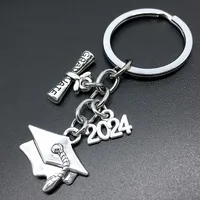 Elegant Simple Style Letter Number Metal Unisex Keychain sku image 3