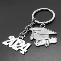Elegant Simple Style Letter Number Metal Unisex Keychain sku image 4